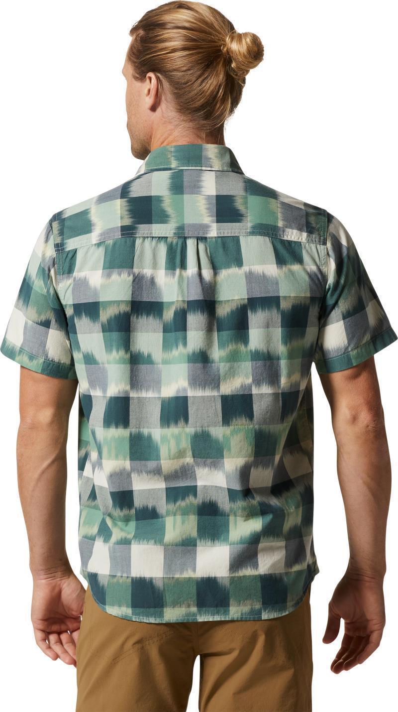 Grove Hide Out SS Shirt - Mens - Black Spruce IKAT 3 YD Plaid 4