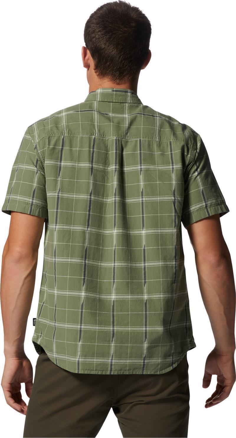Grove Hide Out SS Shirt - Mens - Field Windowpane Ikat 4
