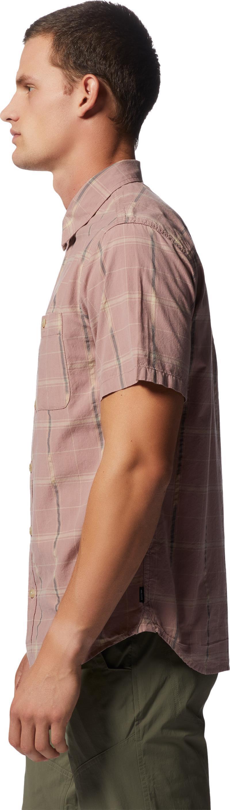 Grove Hide Out SS Shirt - Mens - Smoky Quartz 2
