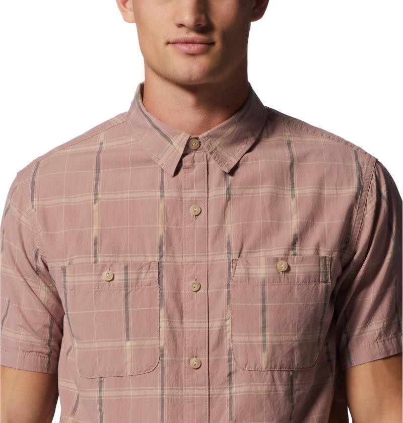 Grove Hide Out SS Shirt - Mens - Smoky Quartz 5