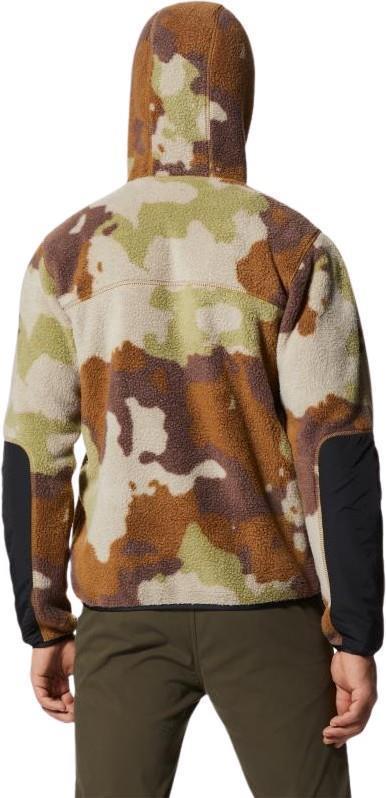 HiCamp Fleece Full Zip Hoody - Mens - Corozo Nut Pines Camo 2