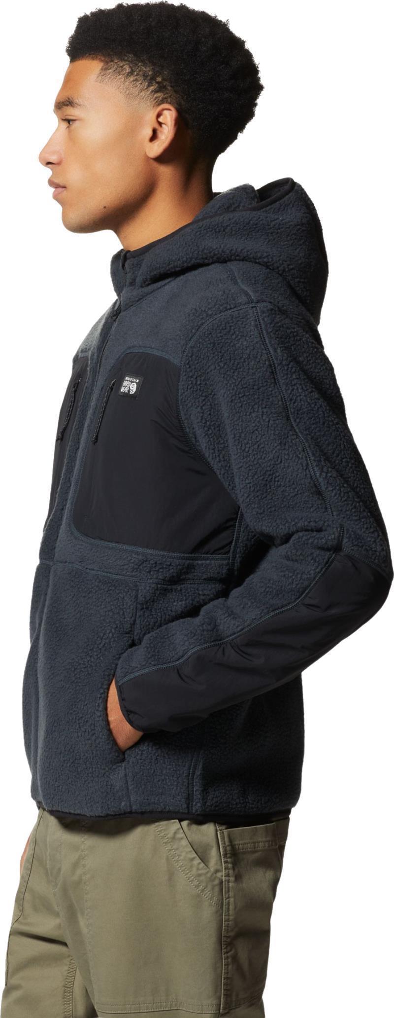 HiCamp Fleece Full Zip Hoody - Mens - Dark Storm 2