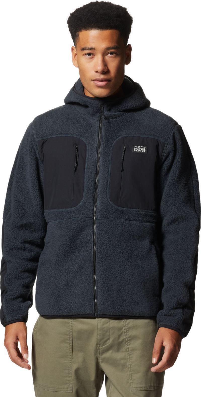 HiCamp Fleece Full Zip Hoody - Mens - Dark Storm 1