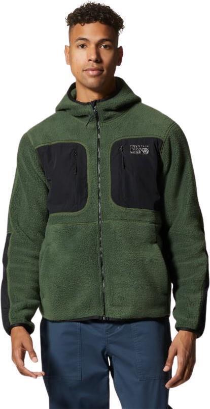 HiCamp Fleece Full Zip Hoody - Mens - Surplus Green 1