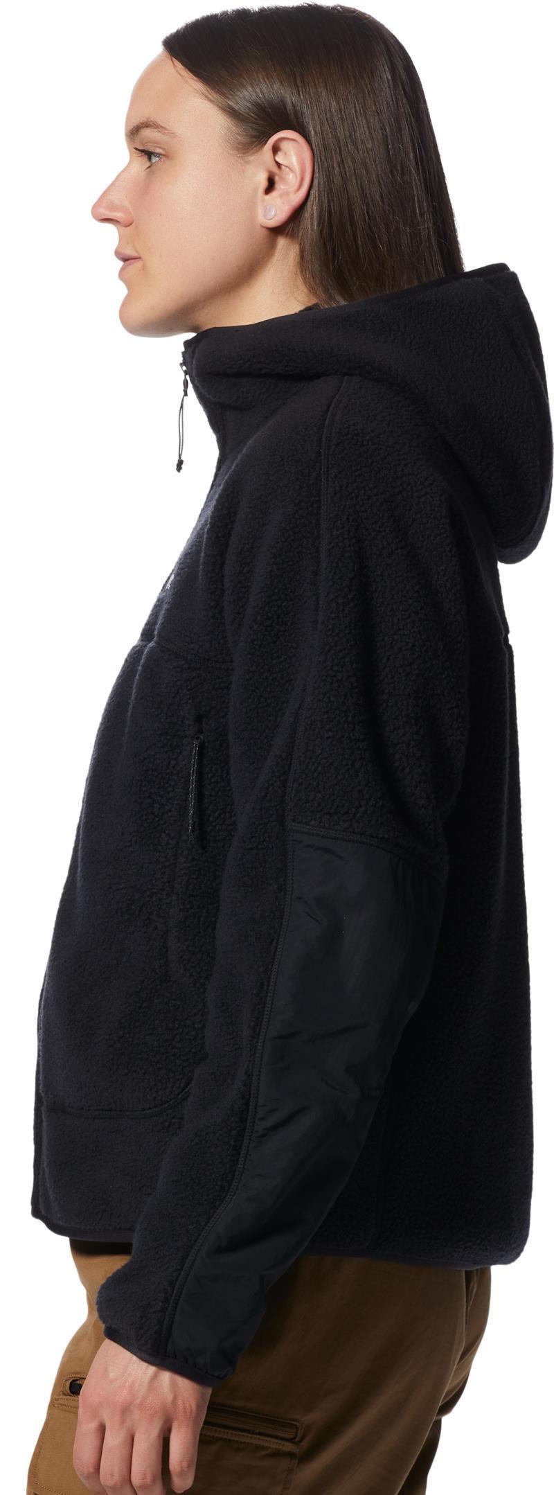 HiCamp Fleece Full Zip Hoody - Womens - Black 3