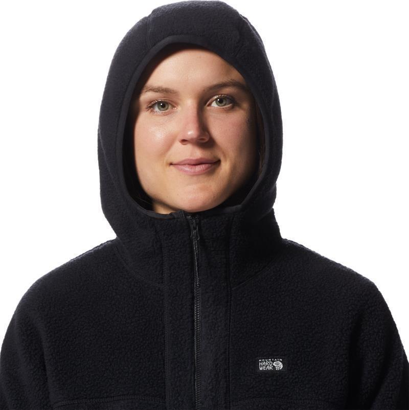 HiCamp Fleece Full Zip Hoody - Womens - Black 4