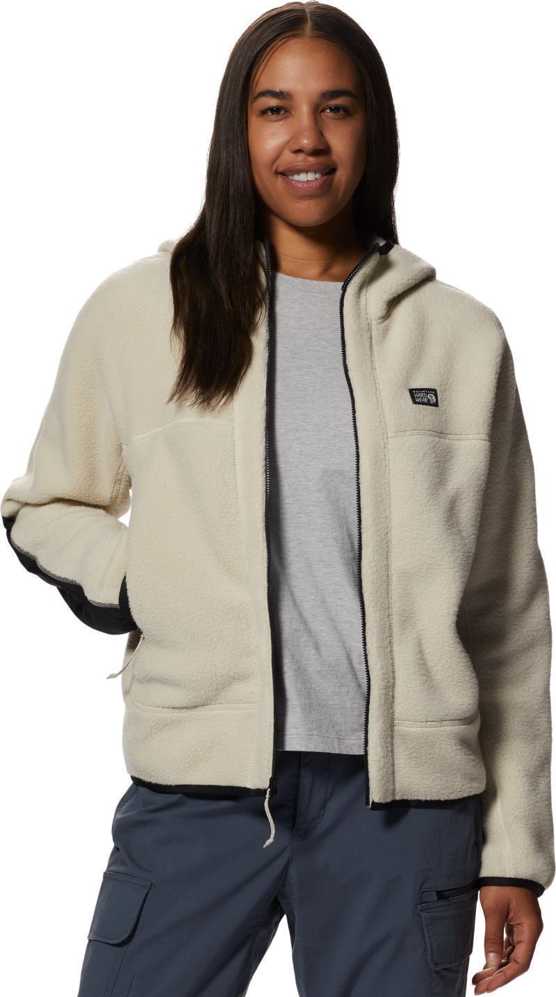 HiCamp Fleece Full Zip Hoody - Womens - Wild Oyster 5