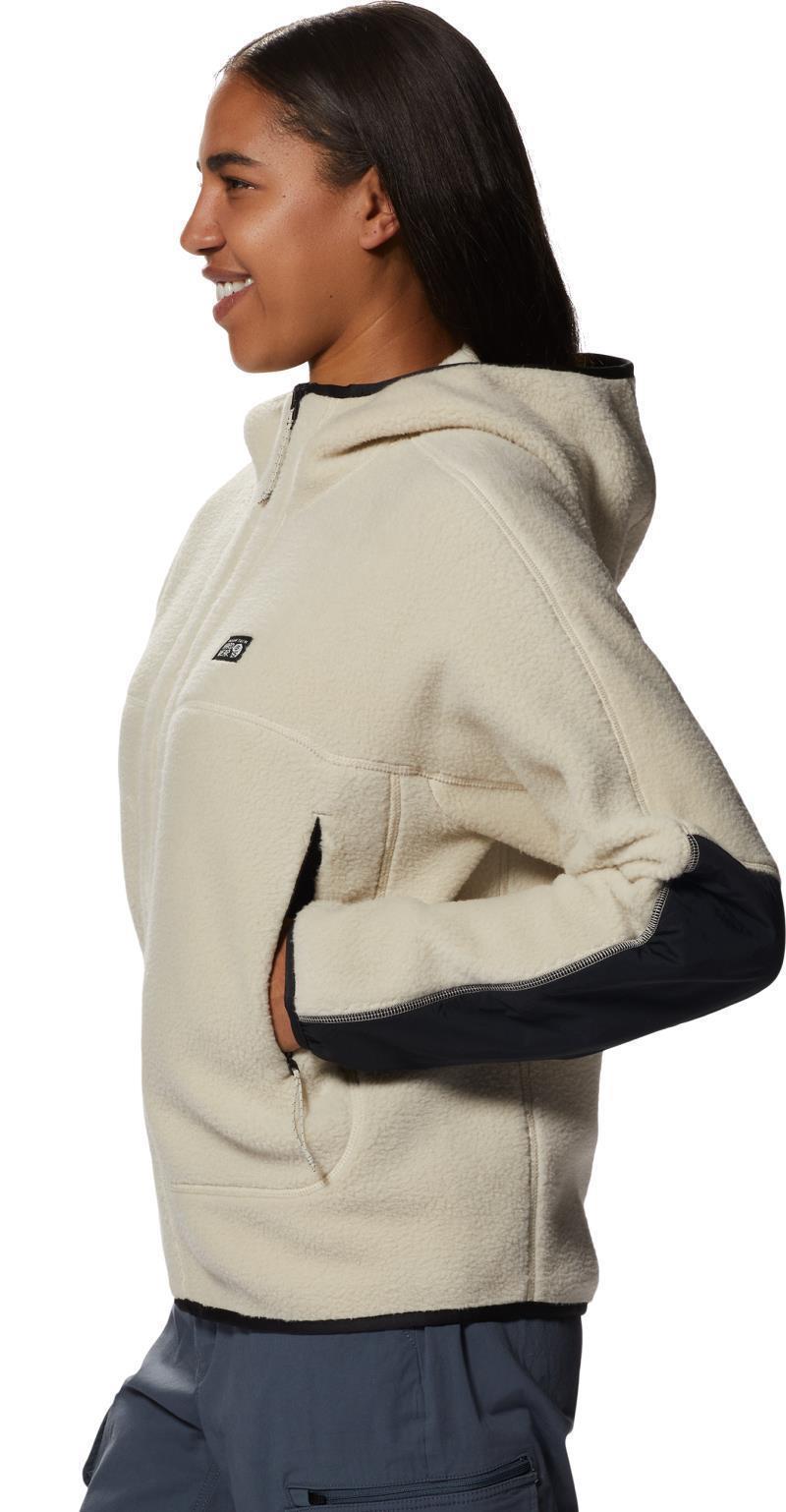 HiCamp Fleece Full Zip Hoody - Womens - Wild Oyster 3
