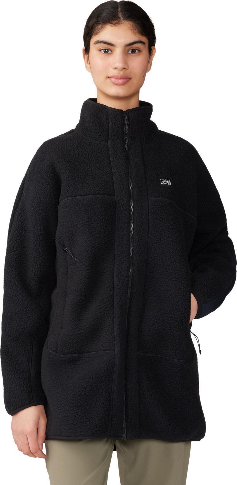 HiCamp Fleece Long Full Zip - Womens - Black 2