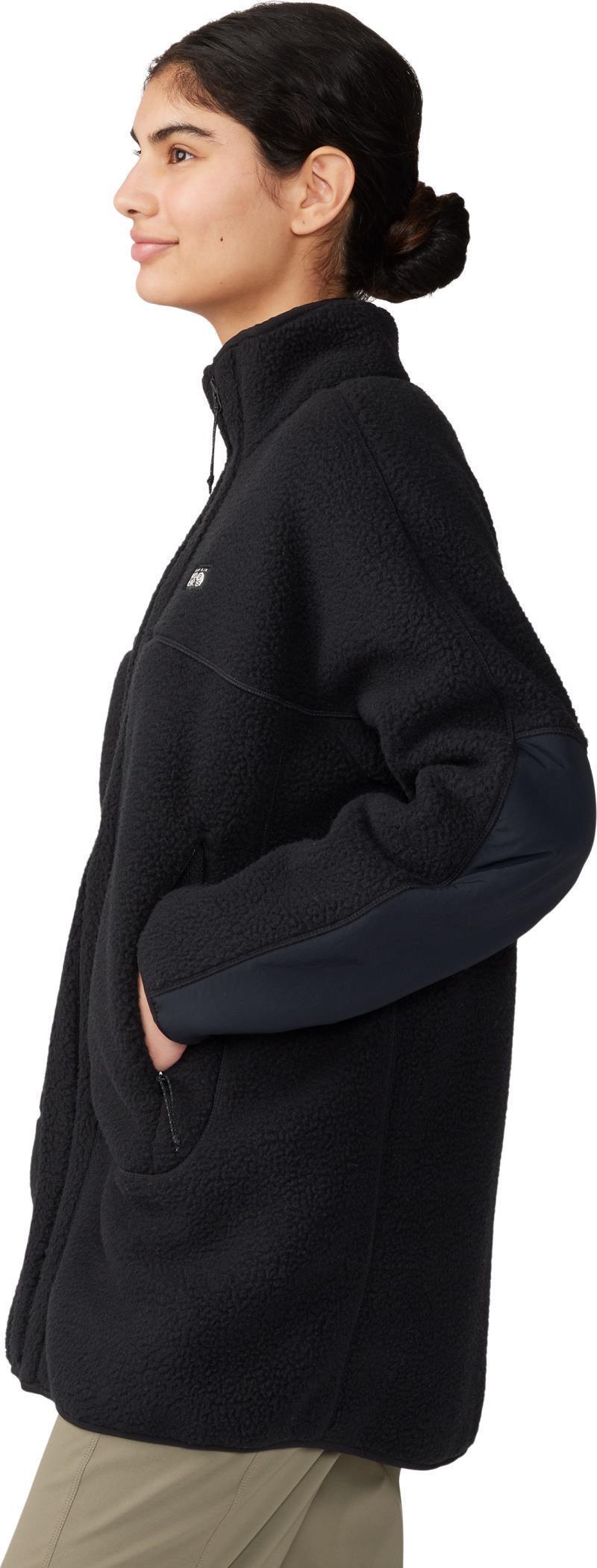 HiCamp Fleece Long Full Zip - Womens - Black 3