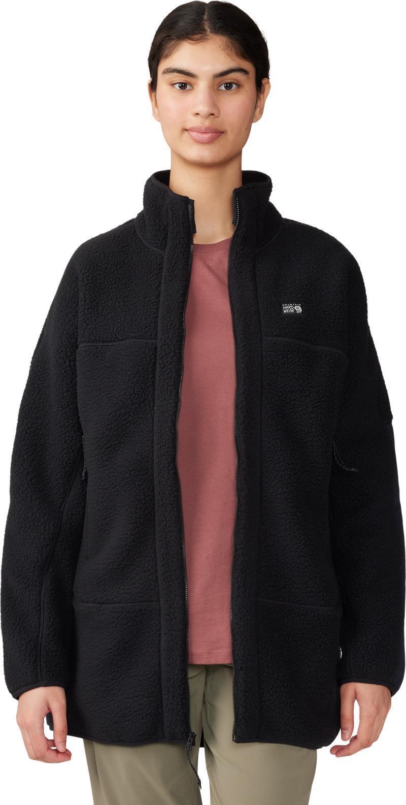 HiCamp Fleece Long Full Zip - Womens - Black 5