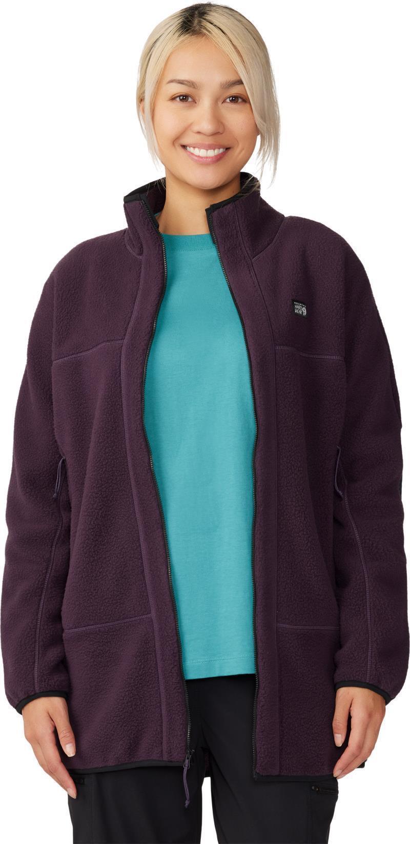 HiCamp Fleece Long Full Zip - Womens - Blurple 4