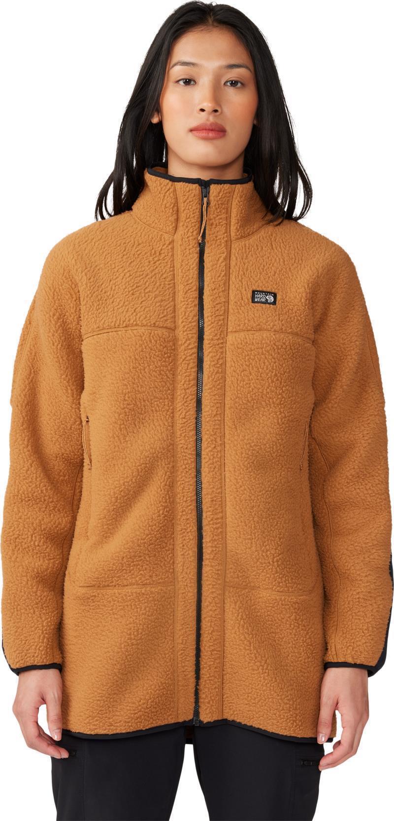 HiCamp Fleece Long Full Zip - Womens - Copper Clay 1