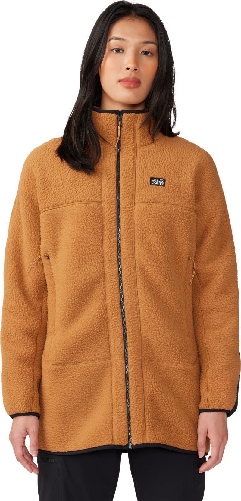 HiCamp Fleece Long Full Zip - Womens - Copper Clay 2
