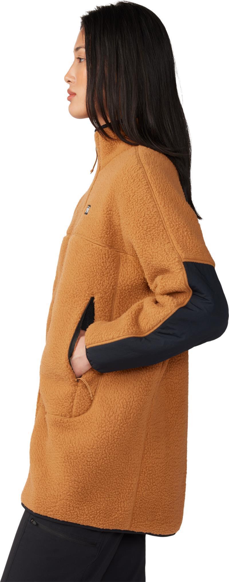 HiCamp Fleece Long Full Zip - Womens - Copper Clay 3