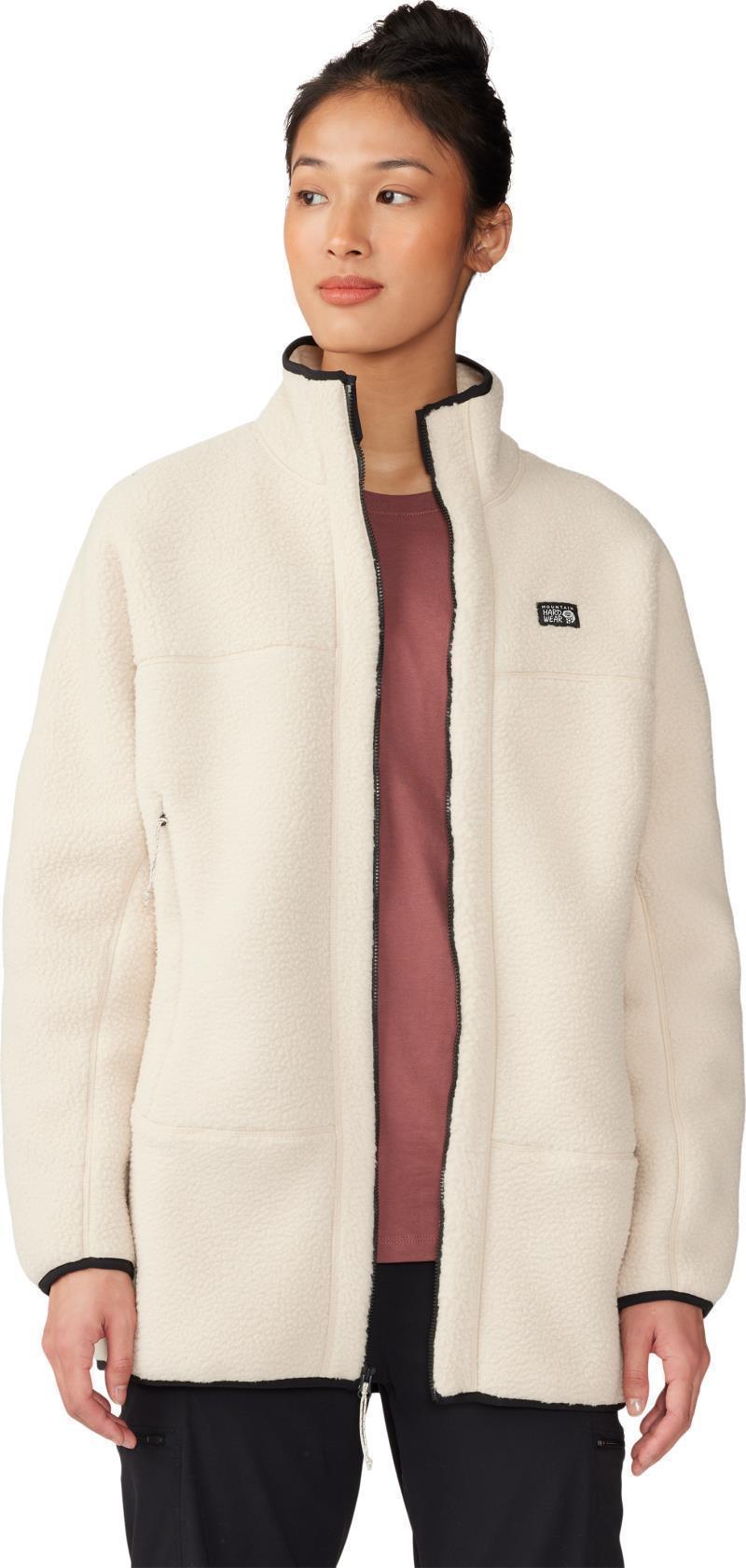 HiCamp Fleece Long Full Zip - Womens - Wild Oyster 4