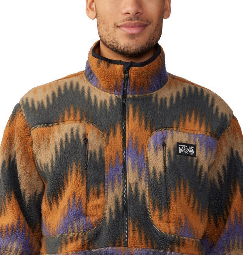 HiCamp Fleece Printed Hoody - Mens - Sandstorm Flagstone Camo Print 4