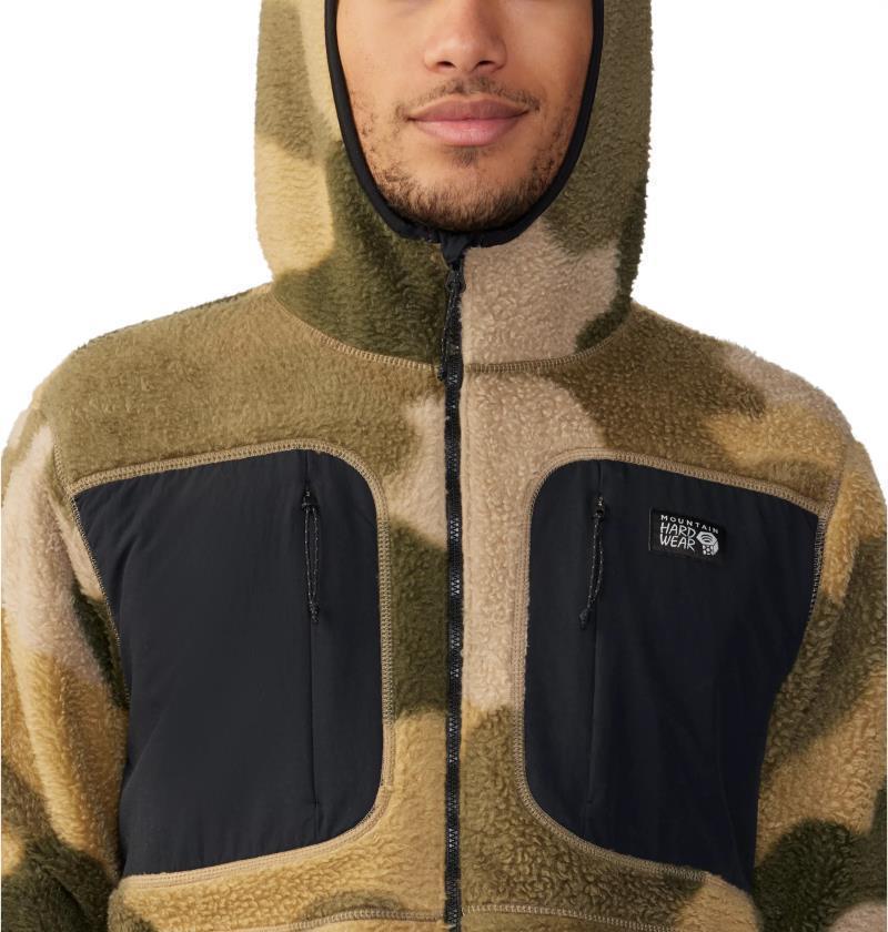 HiCamp Fleece Printed Hoody - Mens - Trail Dust Zig Zag Print 4