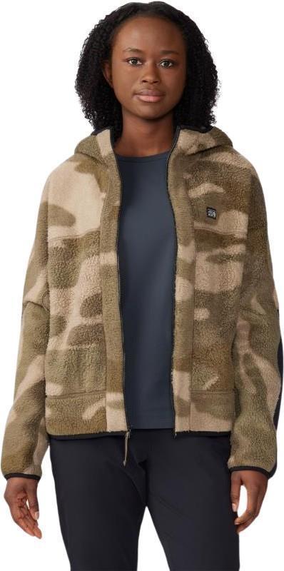 HiCamp Fleece Printed Hoody - Womens - Darklands Calaveras Camo Print 2