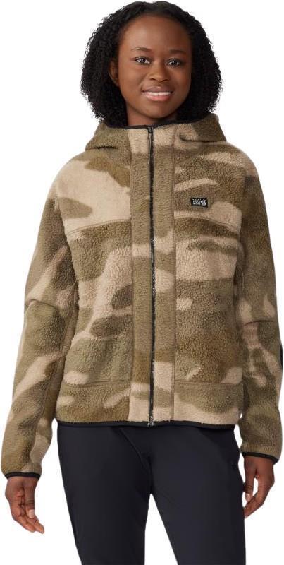 HiCamp Fleece Printed Hoody - Womens - Darklands Calaveras Camo Print 1