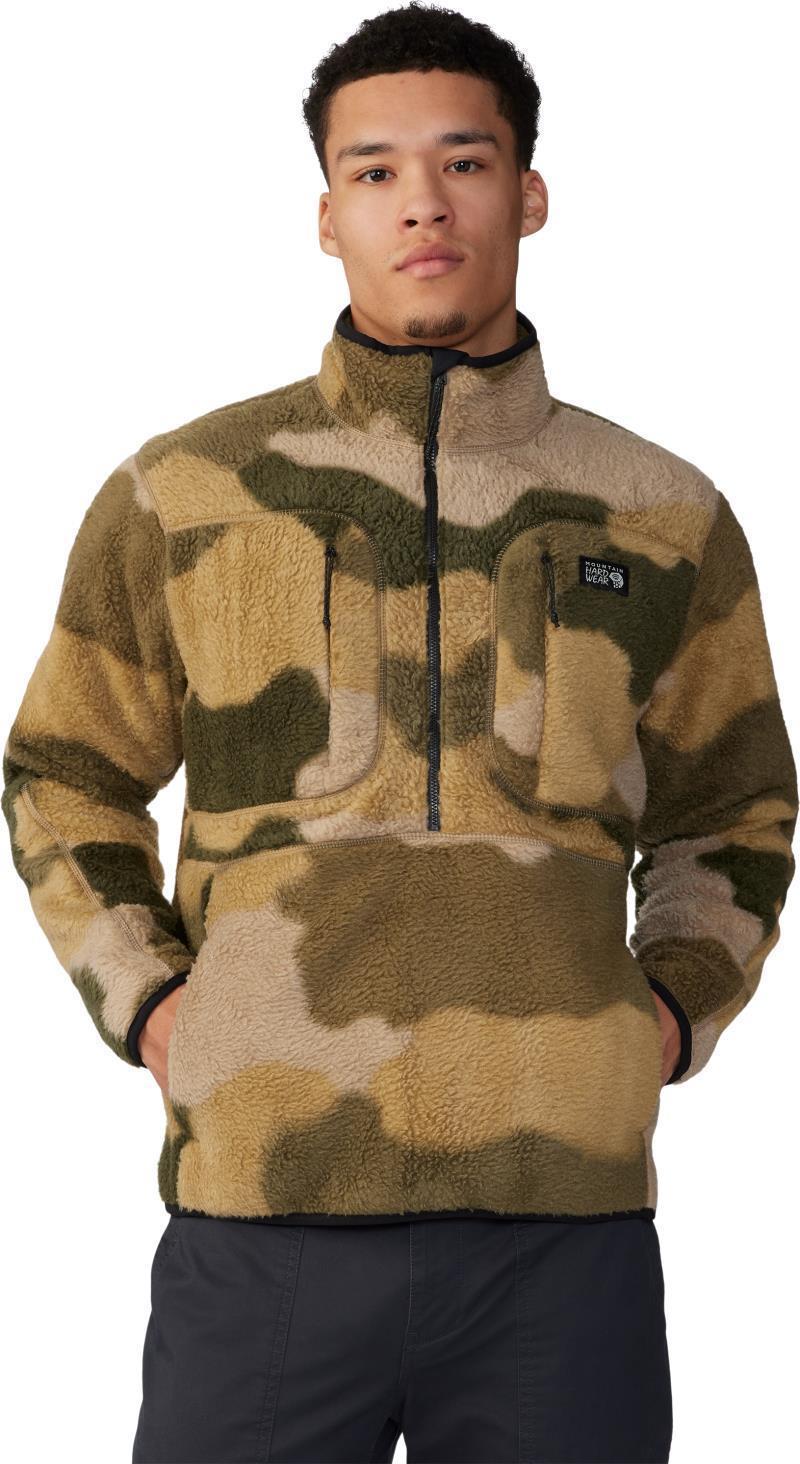 HiCamp Fleece Printed Pullover - Mens - Sandstorm Flagstone Camo Print 2