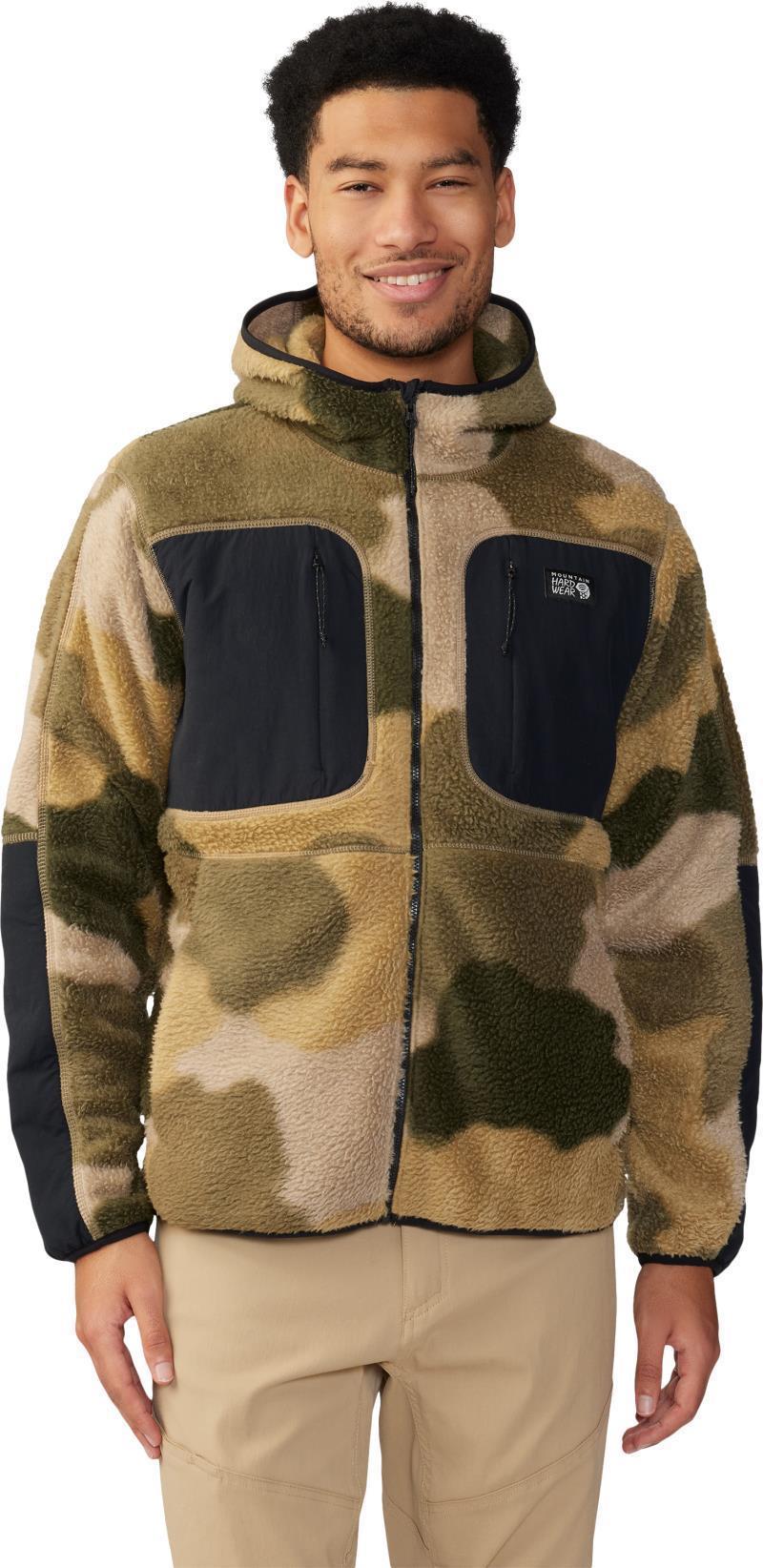 HiCamp Fleece Printed Pullover - Mens - Trail Dust Zig Zag Print 1