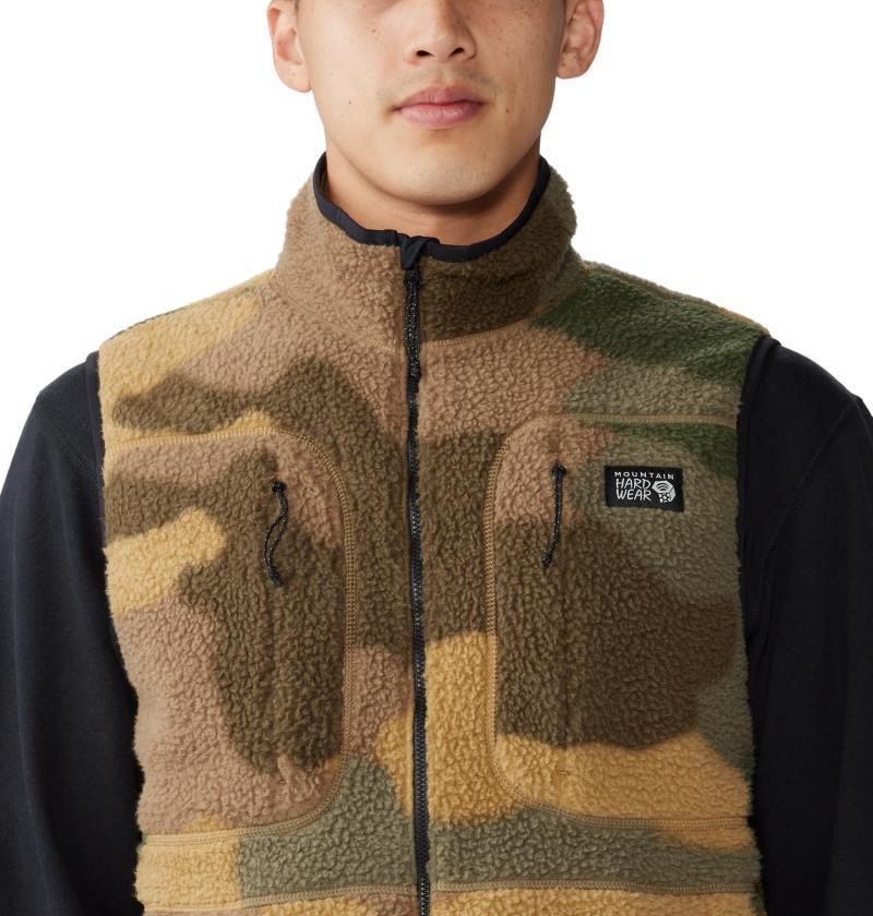 HiCamp Fleece Printed Vest - Mens - Sandstorm Flagstone Camo Print 6