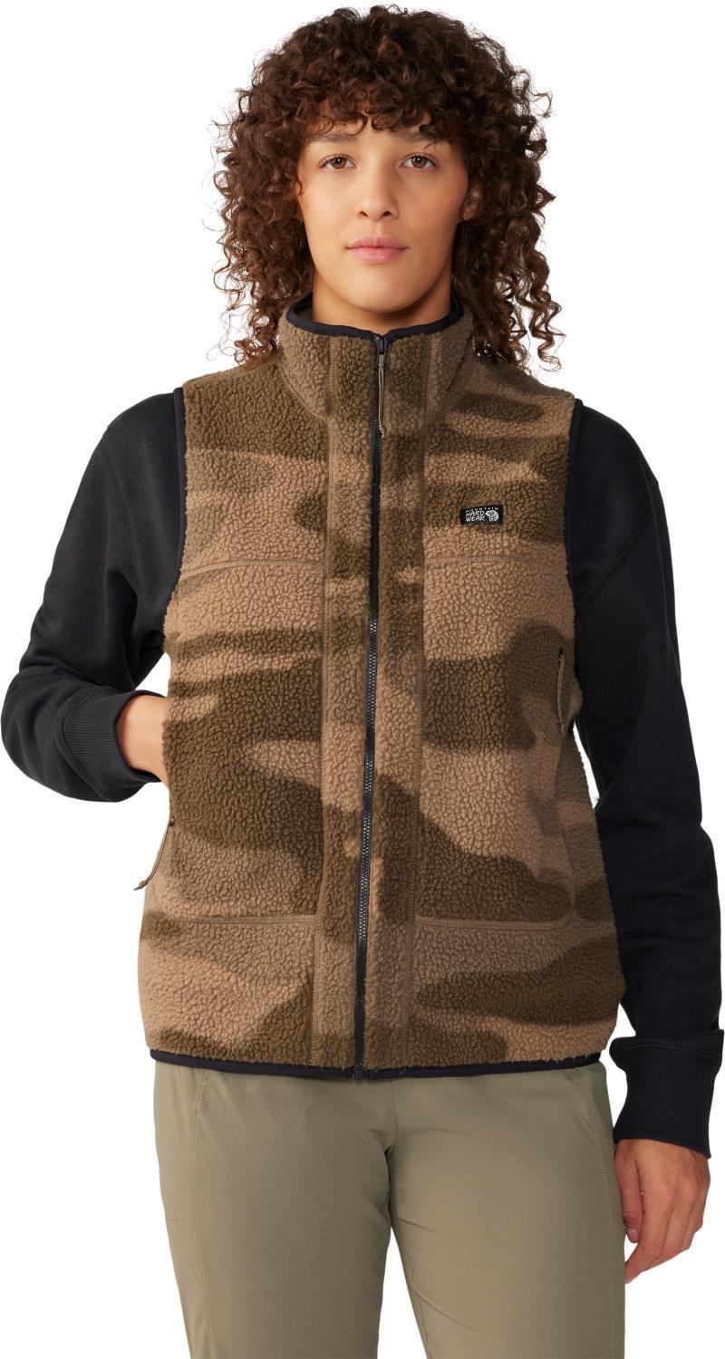 HiCamp Fleece Printed Vest - Womens - Darklands Calaveras Camo Print 1
