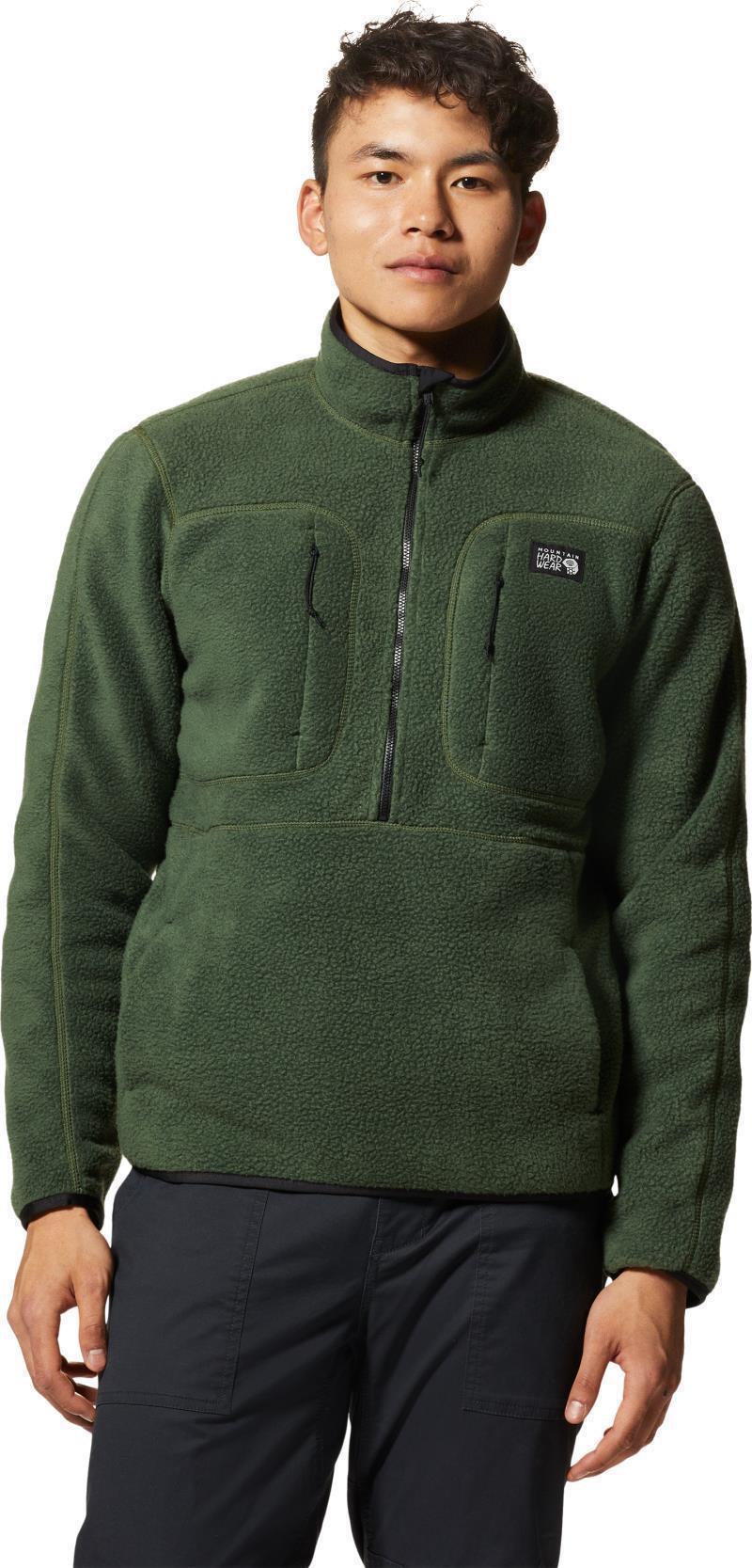 HiCamp Fleece Pullover - Mens - Surplus Green 1