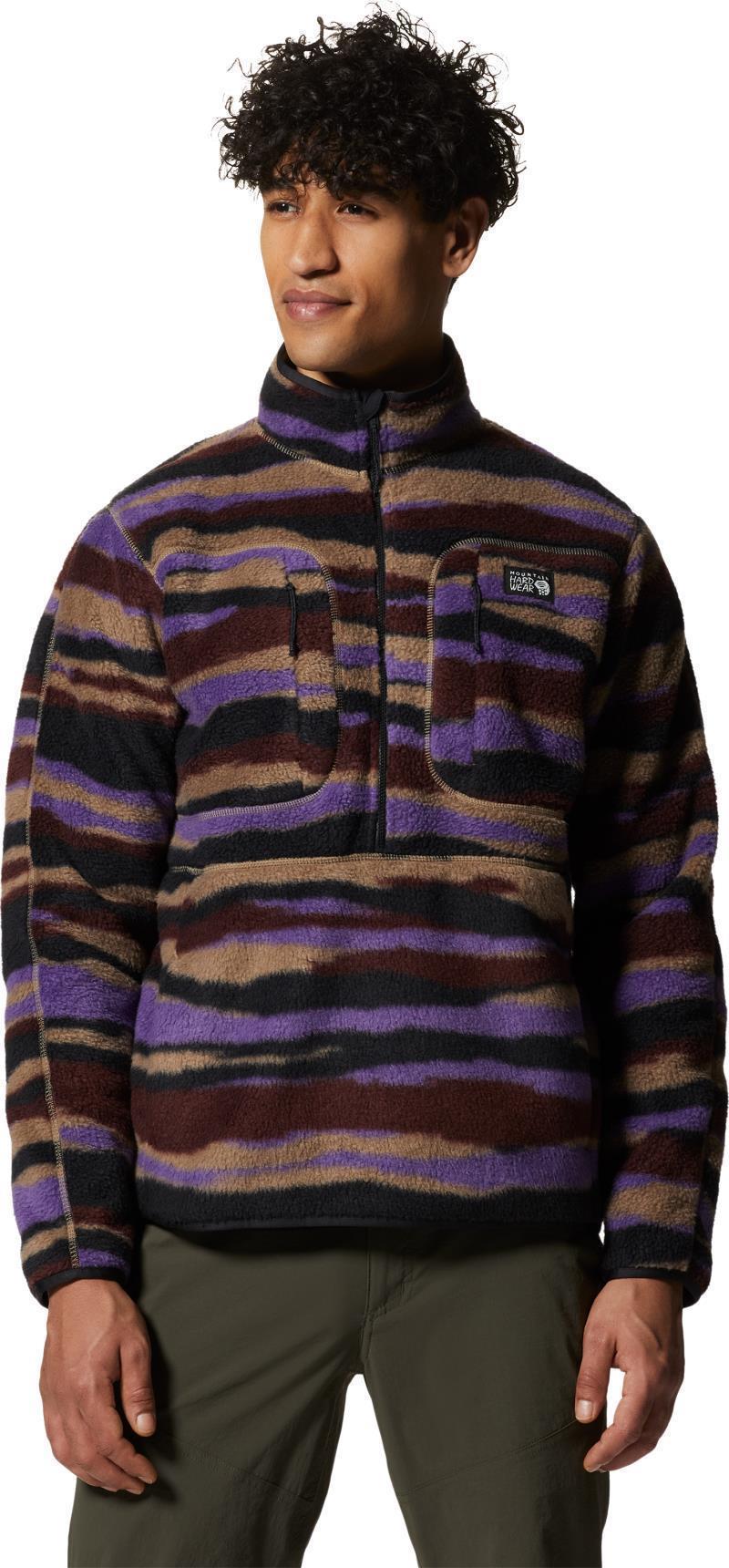 HiCamp Fleece Pullover - Mens - Trail Dust Landscape 2