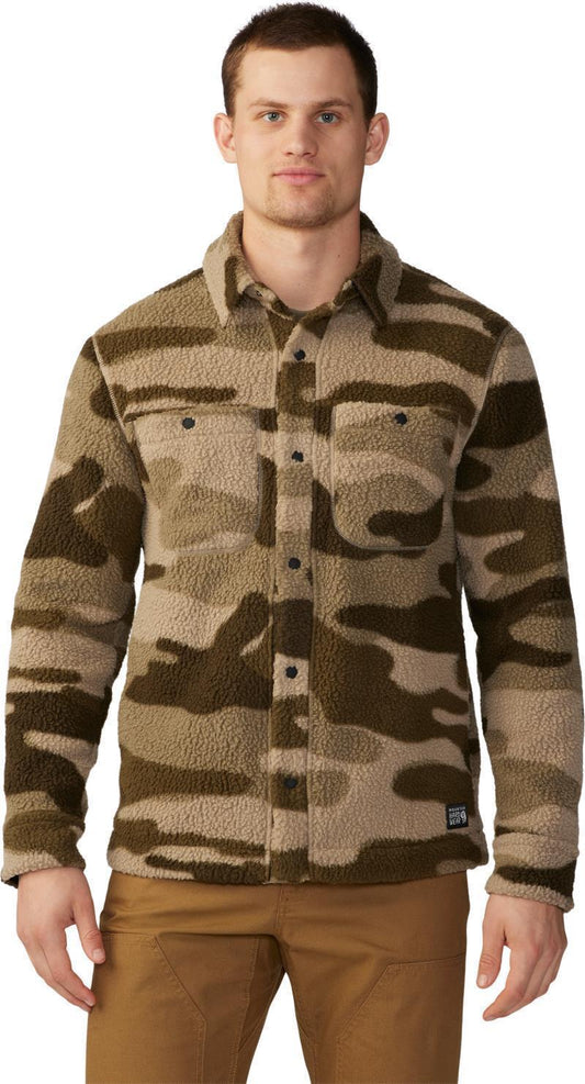 HiCamp Shacket - Mens - Badlands Calaveras Camo Print 1