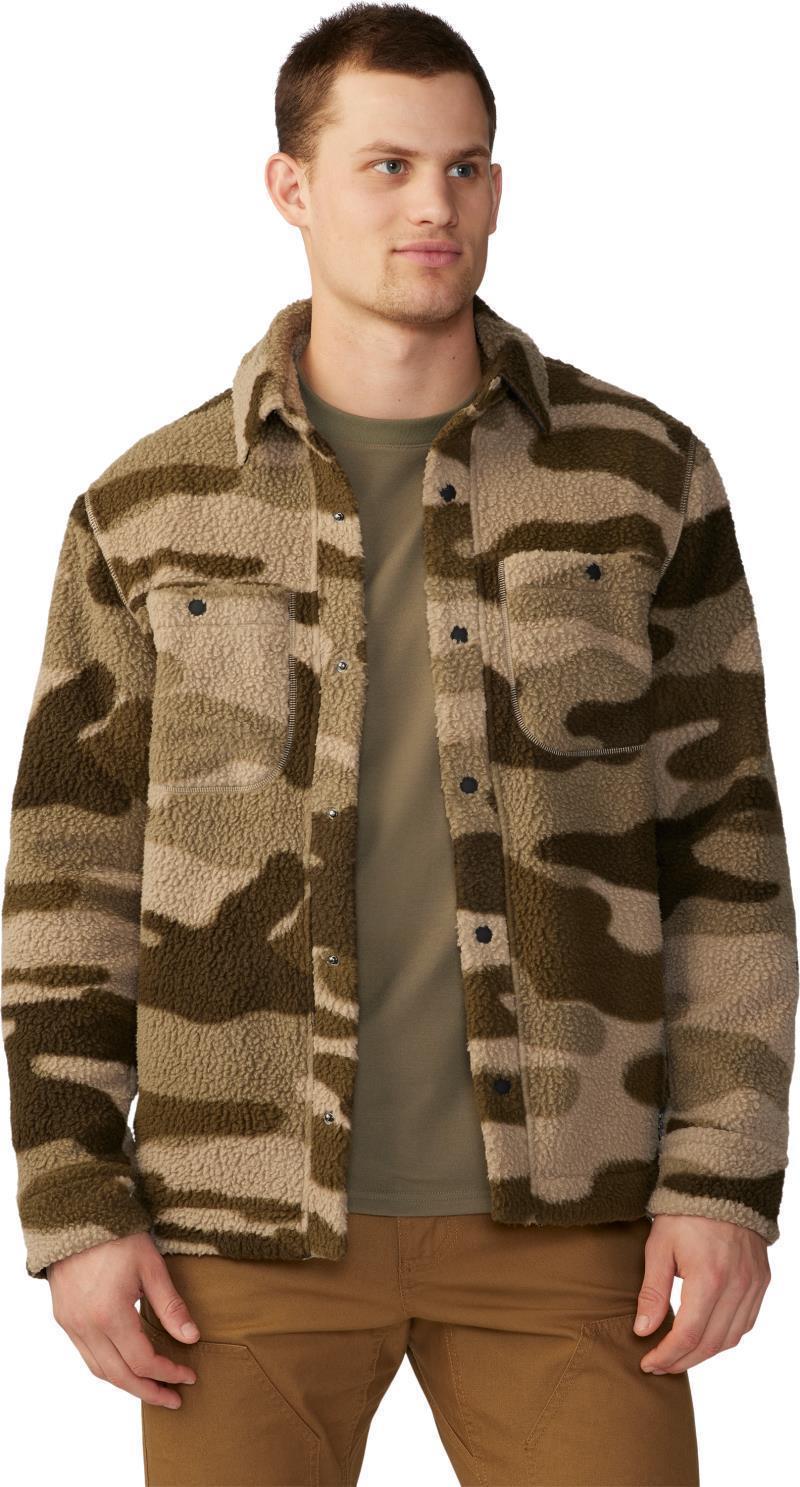 HiCamp Shacket - Mens - Badlands Calaveras Camo Print 5