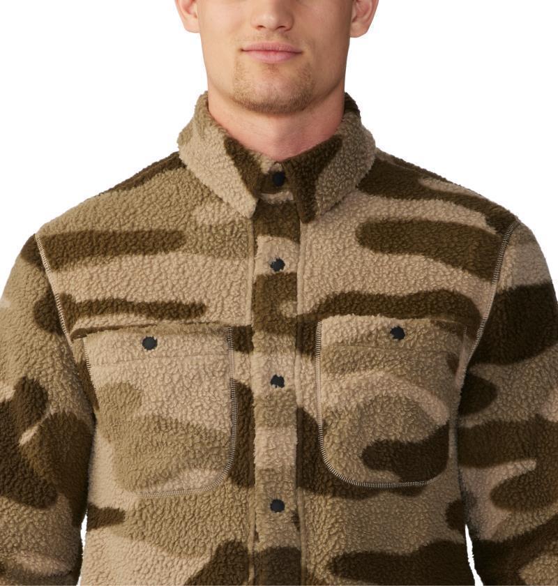 HiCamp Shacket - Mens - Badlands Calaveras Camo Print 7