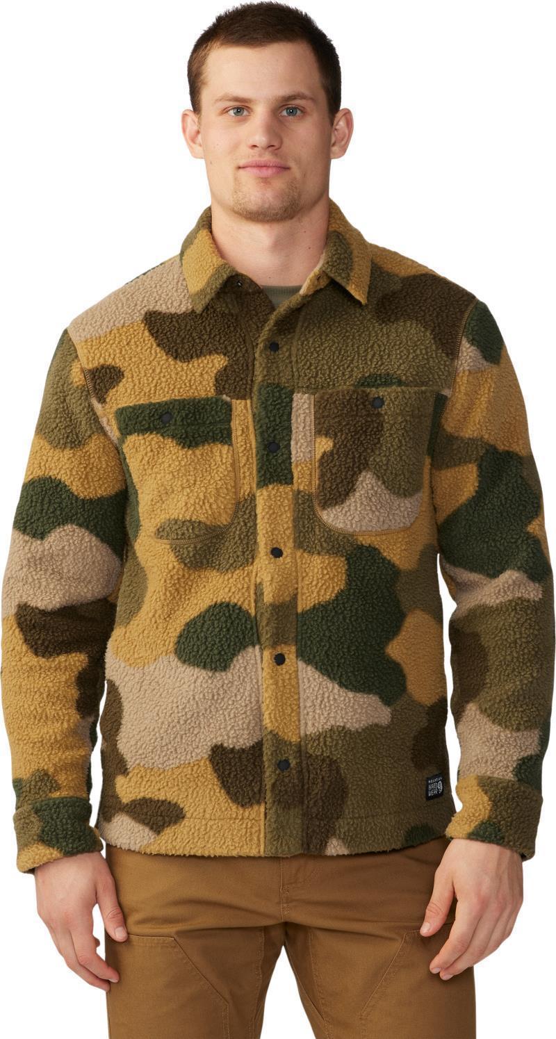 HiCamp Shacket - Mens - Sandstorm Flagstone Camo Print 1