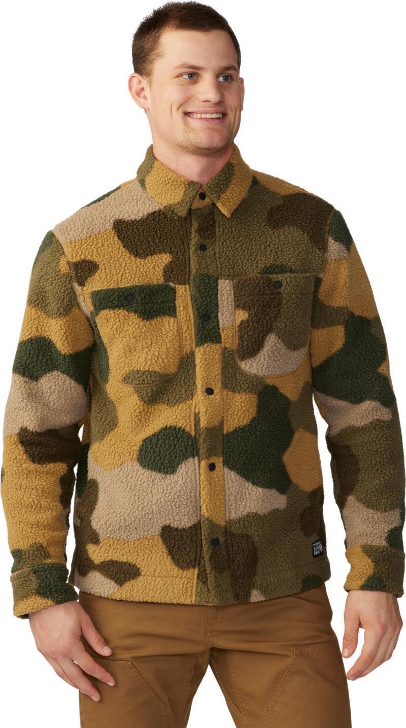 HiCamp Shacket - Mens - Sandstorm Flagstone Camo Print 2