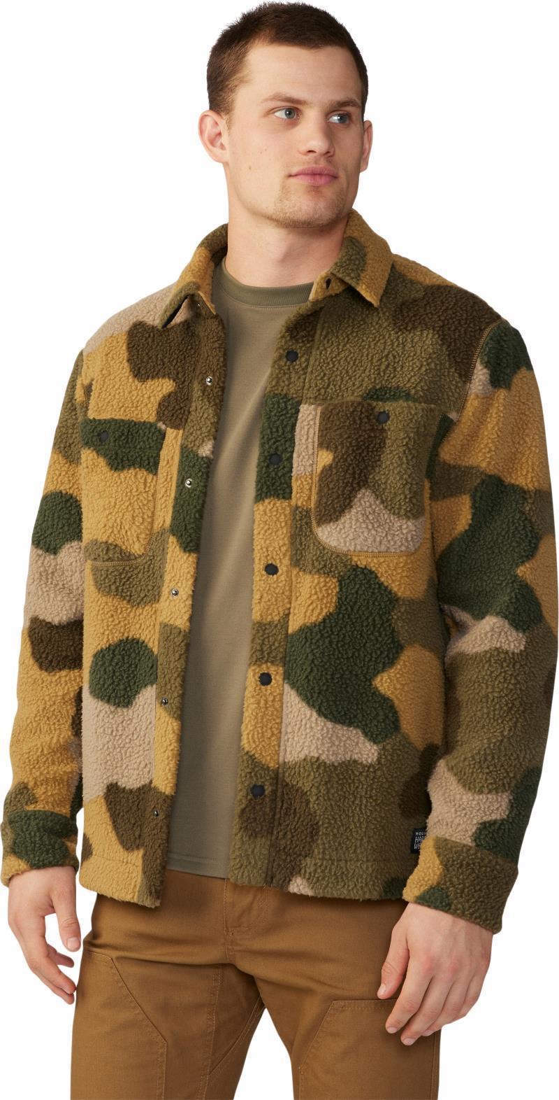 HiCamp Shacket - Mens - Sandstorm Flagstone Camo Print 5