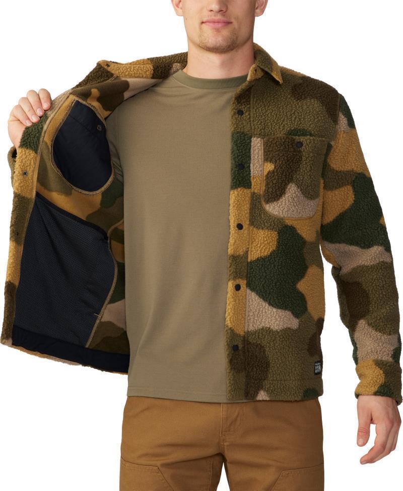 HiCamp Shacket - Mens - Sandstorm Flagstone Camo Print 6
