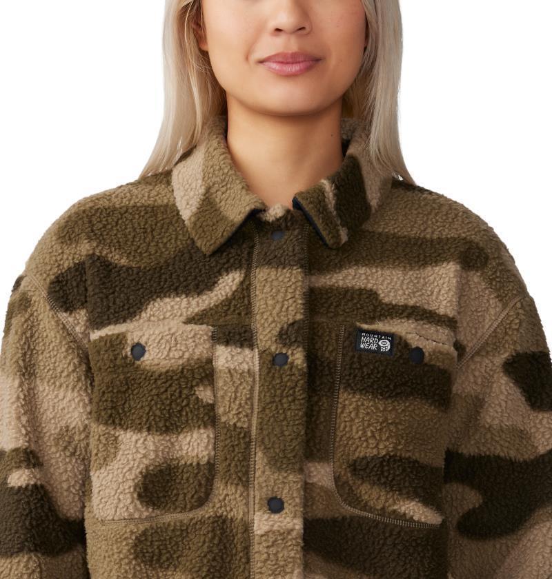 HiCamp Shacket - Womens - Darklands Calaveras Camo Print 5