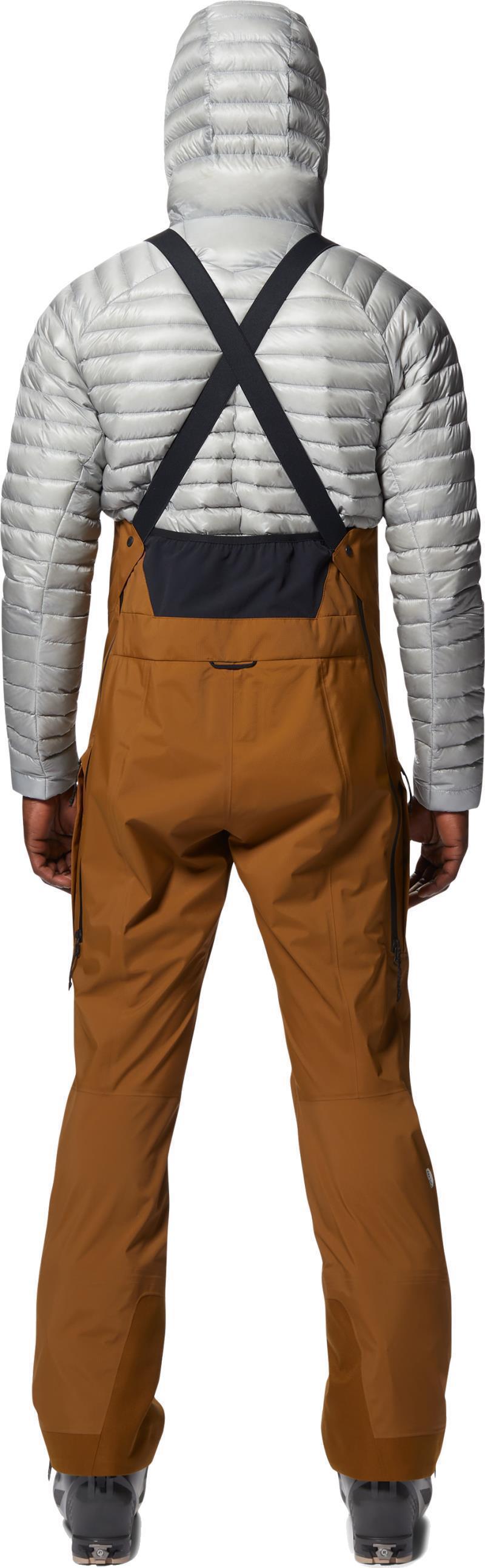 High Exposure GTX C-Knit Bib, Reg - Mens - Golden Brown 2
