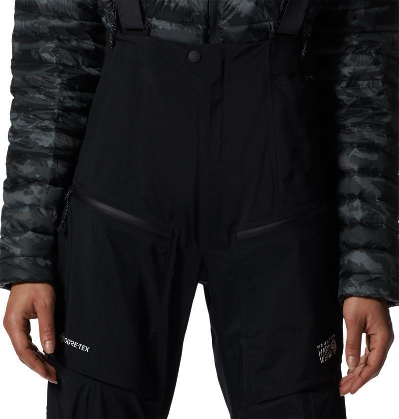 High Exposure GTX C-Knit Bib, Reg - Womens - Black 3