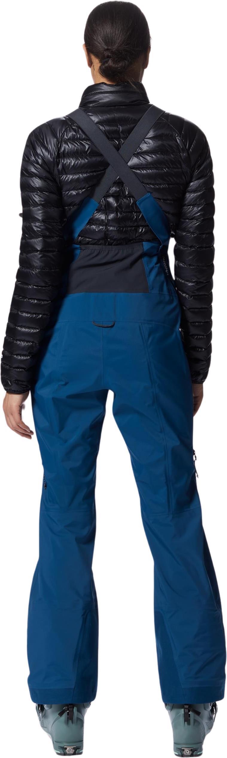 High Exposure GTX C-Knit Bib, Reg - Womens - Dark Caspian 2