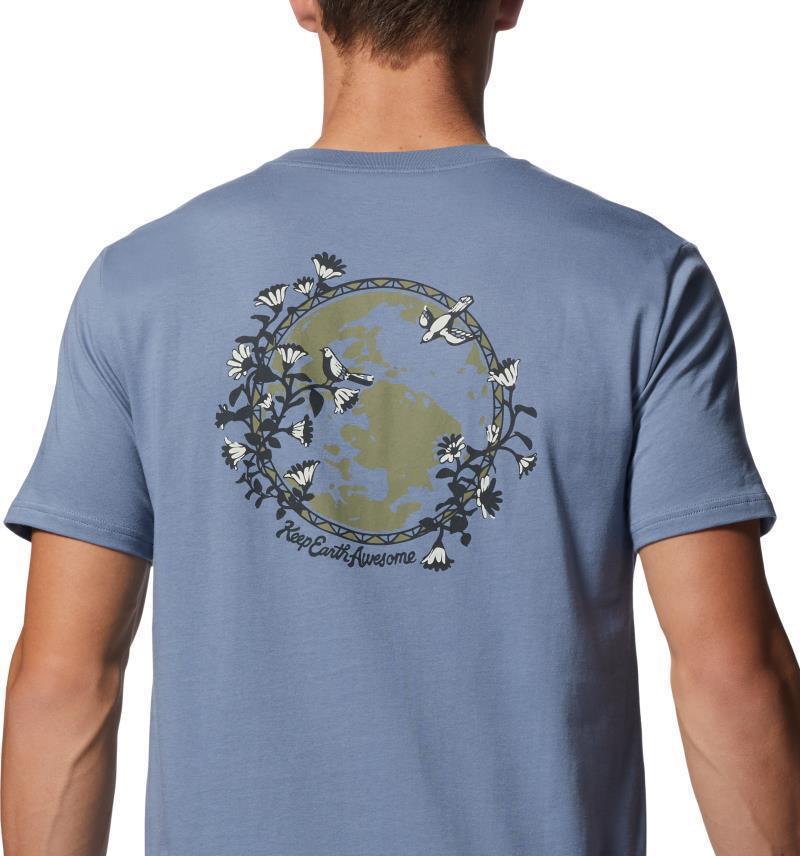 Kea Earth SS Tee - Mens - Light Zinc 5
