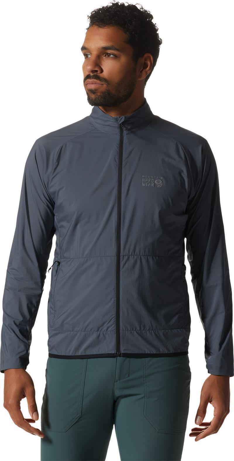 Kor AirShell Full Zip Jacket - Mens - Blue Slate 1