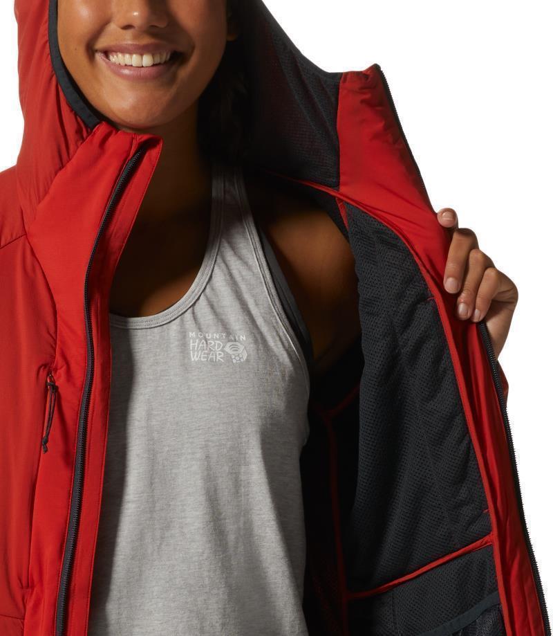 Kor AirShell Warm Jacket - Womens - Dark Fire 7