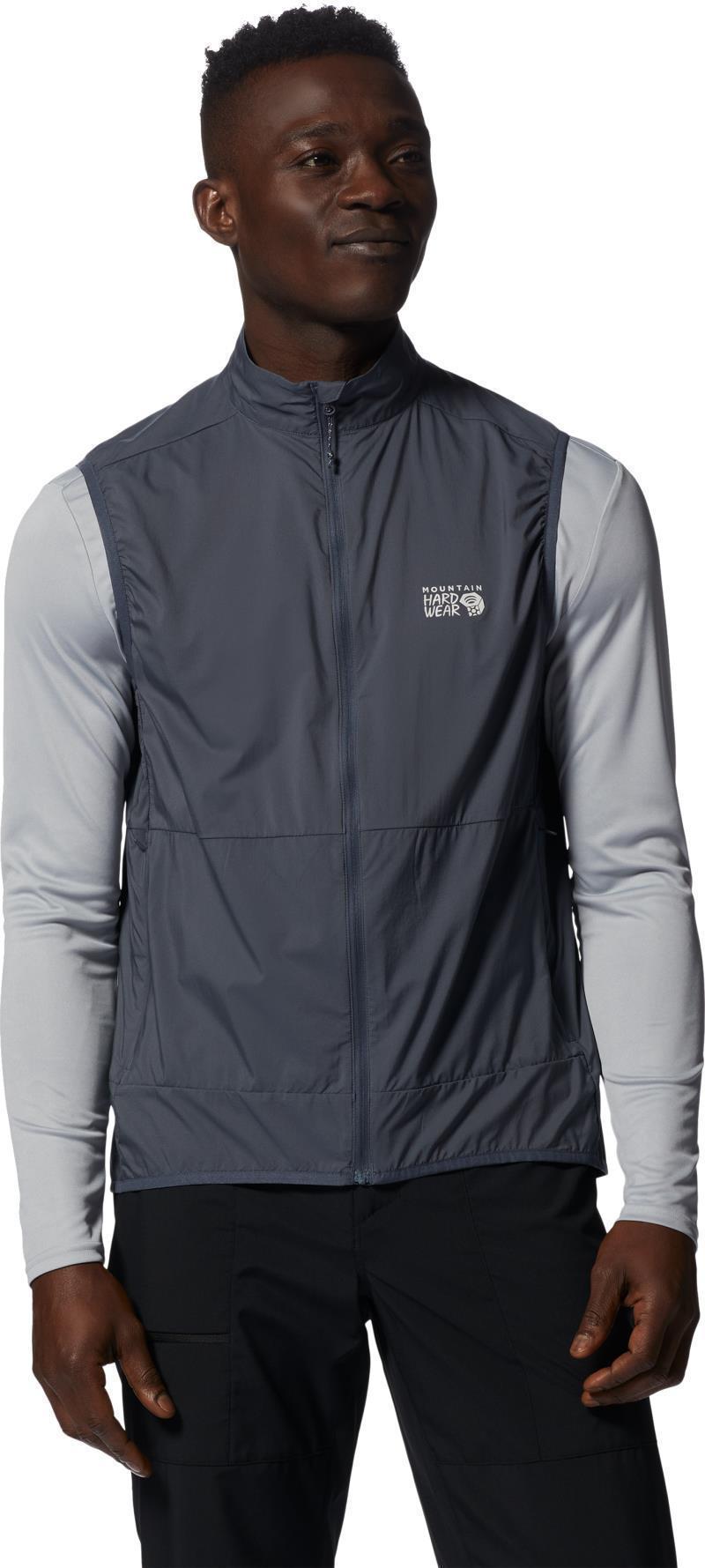 Kor Airshell Vest - Mens - Blue Slate 1