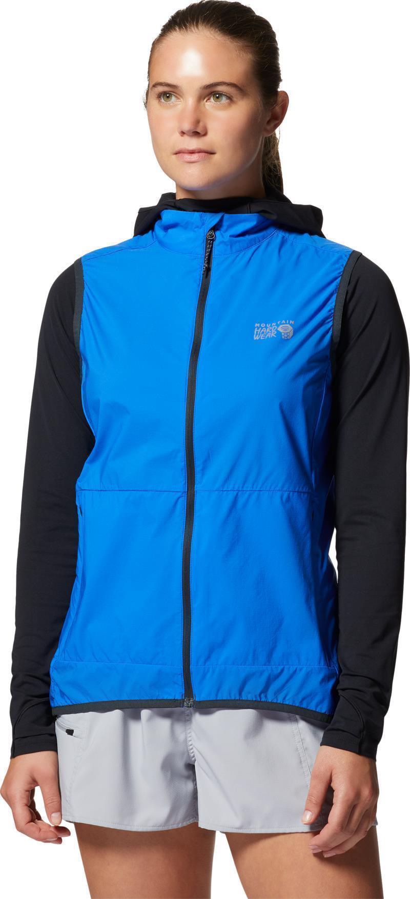 Kor Airshell Vest - Womens - Bright Island Blue 1