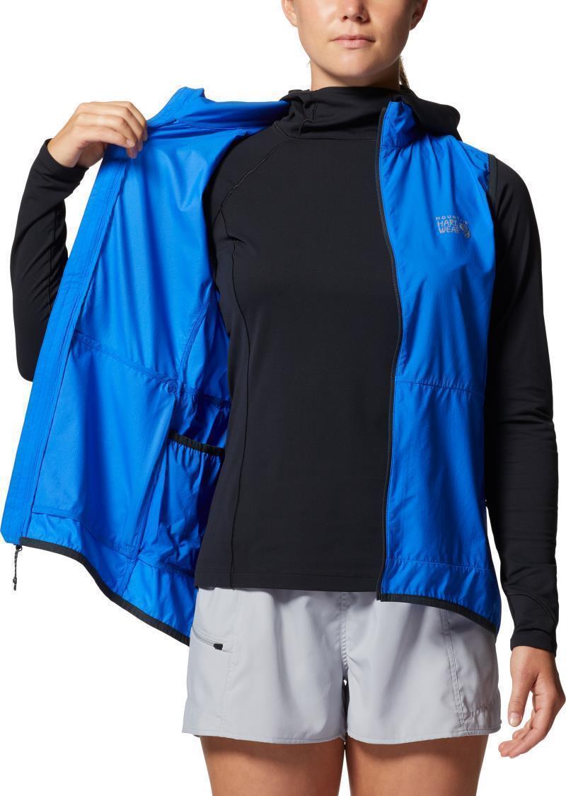 Kor Airshell Vest - Womens - Bright Island Blue 3