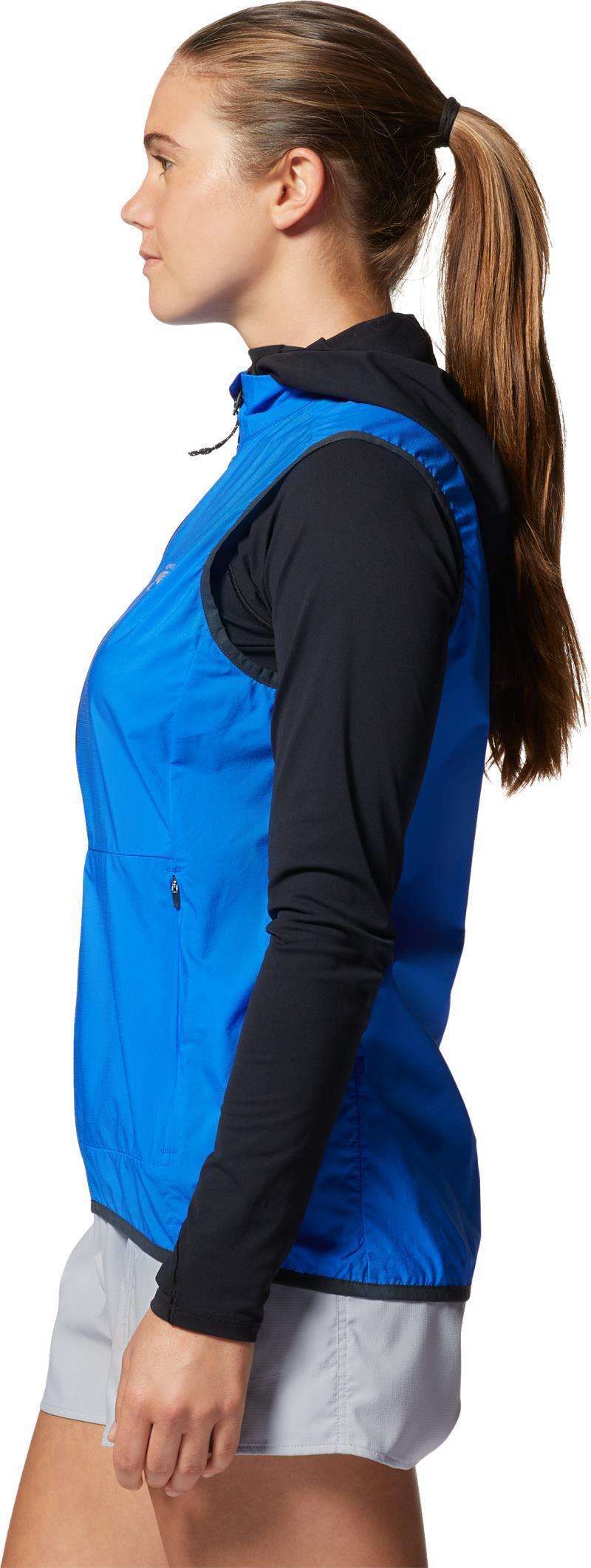 Kor Airshell Vest - Womens - Bright Island Blue 4