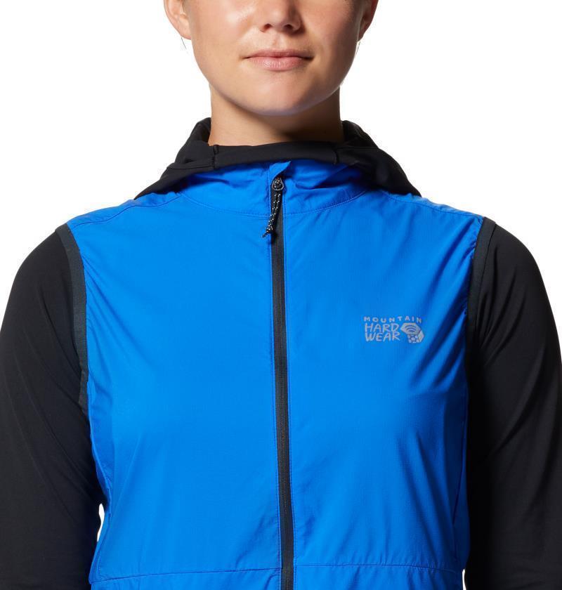 Kor Airshell Vest - Womens - Bright Island Blue 5