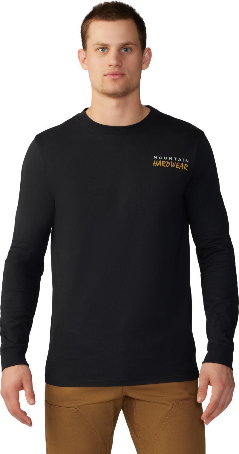 Logo Landscape LS - Mens - Black 2